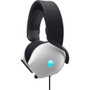 Dell Alienware AW520H Auriculares Gaming avec Fil Son Haute Résolution Dolby Atmos Lunar Light
