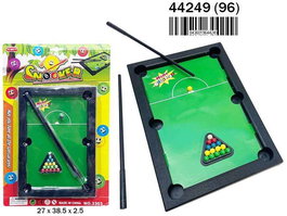 Rama Billar américain, jeu de société en blister, dimensions 27 x 38.5 x 2.5 cm