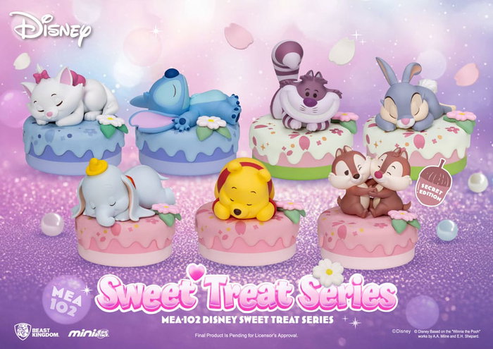 Beast Kingdom Toys Disney Mini Egg Attack Blind Box Sweet treat - Assortiment de 6 figurines de 5 cm Beast Kingdom Toys Disney Mini Egg Attack Blind Box Sweet treat - Assortiment de 6 figurines de 5 cm