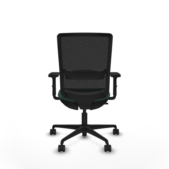 PIQUERAS Y CRESPO Chaise Haches Synchrone/Traslack Vert foncé/Noir