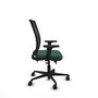 PIQUERAS Y CRESPO Chaise Haches Synchrone/Traslack Vert foncé/Noir