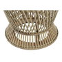 Table d'appoint DKD Home Decor Marron Clair Bambou 60 x 60 x 52 cm