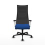 Piqueras y Crespo Chaise de Bureau Albacete Bleu et Noir