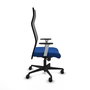 Piqueras y Crespo Chaise de Bureau Albacete Bleu et Noir