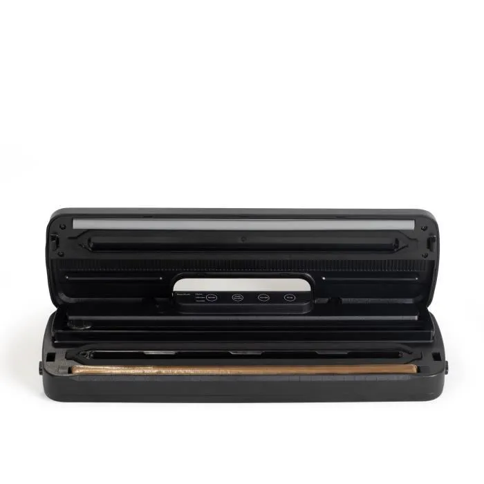 Livoo DOM504 Machine de mise sous vide alimentaire 110W - 3 modes - Cutter intégré - 2 fonctions - Rouleau de film inclus