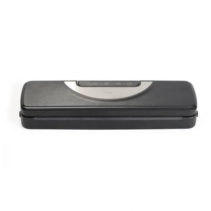 Livoo DOM504 Machine de mise sous vide alimentaire 110W - 3 modes - Cutter intégré - 2 fonctions - Rouleau de film inclus