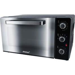 Steba KB 238 Black Steel Mini Four avec Convection et Rôtissoire
