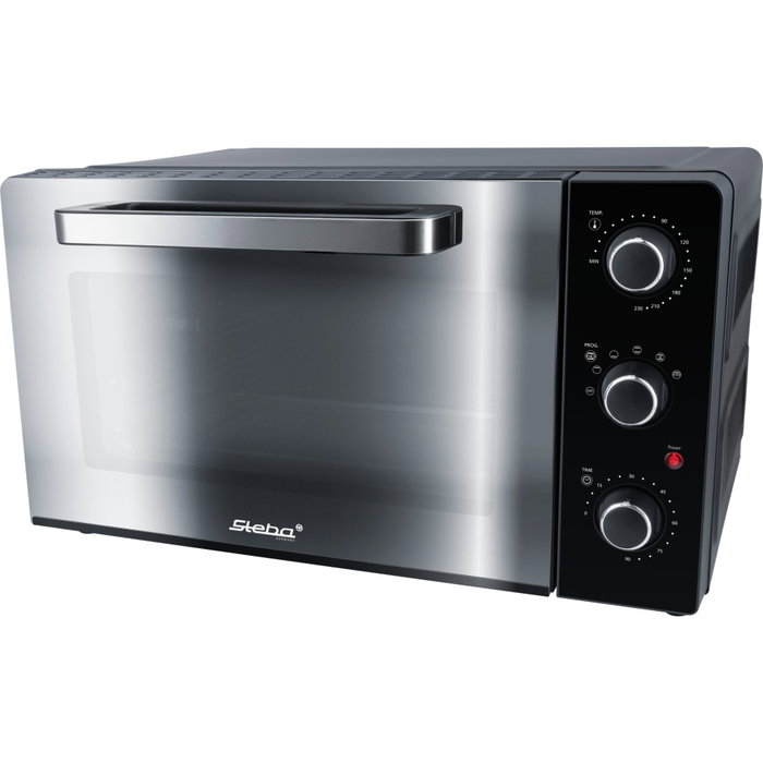 Steba KB 238 Black Steel Mini Four avec Convection et Rôtissoire Steba KB 238 Black Steel Mini Four avec Convection et Rôtissoire