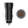Chargeur de voiture Tech One Tech TEC2802 Double USB-C