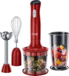 Russell Hobbs Mixeur plongeant Desire 3 en 1 rouge