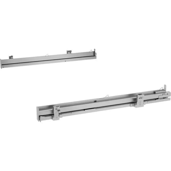 Bosch Rails télescopiques Vario Clip HEZ638000 entièrement extensibles - Inox Bosch Rails télescopiques Vario Clip HEZ638000 entièrement extensibles - Inox
