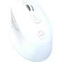 Mobility Lab Omega Souris Sans Fil - Bluetooth et Récepteur 2.4 GHz - Clics Silencieux, Précision Réglable, Boutons Latéraux - Blanc