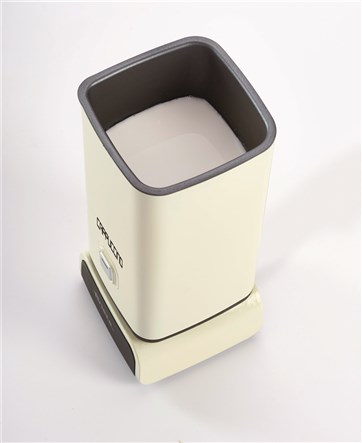 Ariete 2878/03 Mousseur à Lait Vintage - Compact, pour Boissons Chaudes ou Froides, Beige