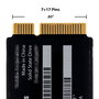 CoreParts SSD 256GB pour Apple MacBook Air 13" Modèles A1465 A1466 (Mid 2012) - Reconditionné, Performance Garantie