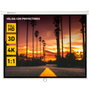 Phoenix technologies Écran de Projection Manuel 169" (300x300 cm) Pliable, pour Mur et Plafond, Blanc Mat