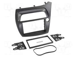 ACV Cadre de radio 2 DIN noir pour Honda Civic