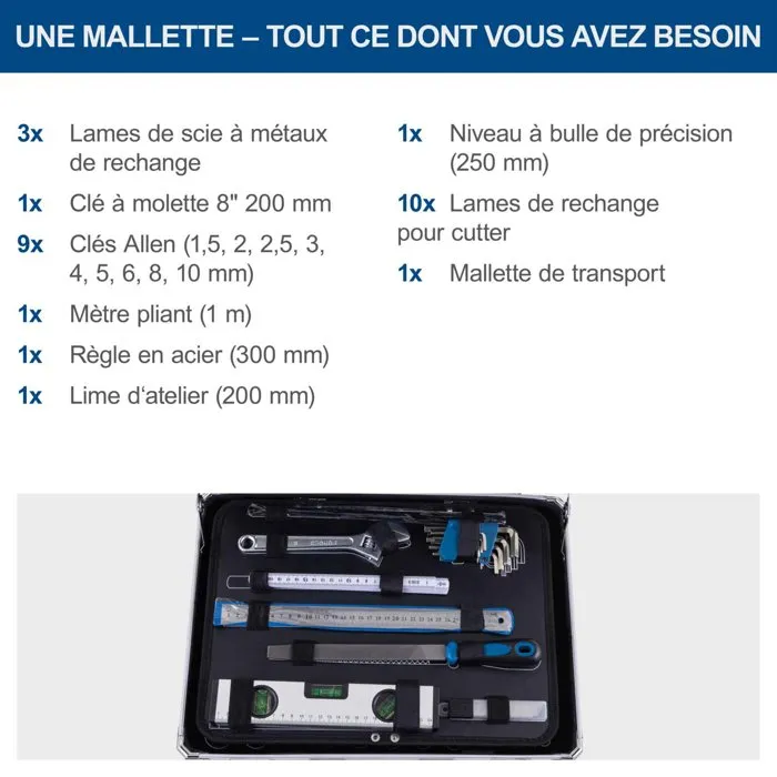 Scheppach Coffret à outils TB200