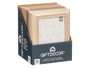 Giftdecor Porte-photos Corde 15x20 cm Assortis Bois MDF Verre Beige Crème Marron Vert (Set de 24)
