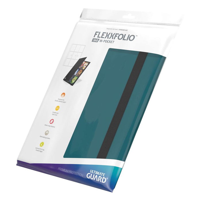 Ultimate Guard Flexxfolio 360 18-Pocket - Petrol
