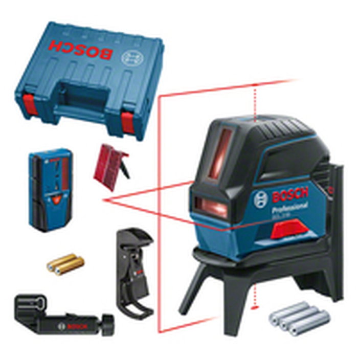 Bosch Professional GCL 2-50 Niveau Laser 2 Lignes, Portée 50m