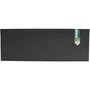 EDA Jardinière Volcania Up 57 L pour Intérieur/Extérieur avec Décor Pierre - 79,5 x 29,5 x H 29,5 cm - Gris Anthracite