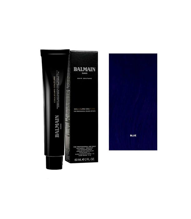 Balmain Professionnel Couleurs Couture Teinture Permanente pour Cheveux Bleu 60 ml - Colorant Capillaire Balmain Professionnel Couleurs Couture Teinture Permanente pour Cheveux Bleu 60 ml - Colorant Capillaire