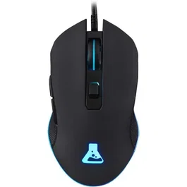 The G-Lab KULT HELIUM - Souris Gamer Filaire RGB avec 6 Boutons, 6400 DPI, Texture Soft Grip - Noir