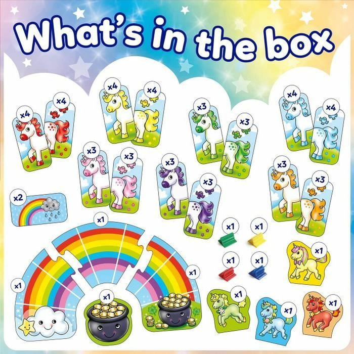 Orchard Licornes multicolores - Jeu de paires Orchard Licornes multicolores - Jeu de paires