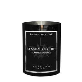 Laurent Mazzone Bougie Parfumée Sensual Orchid, Parfum d'Intérieur pour Femme, 300 g