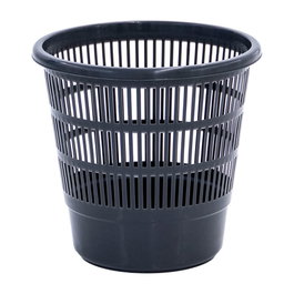 Plastiken Papelera à grille noir 16 L Ø31x30 cm poubelle bureau école commerce