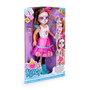 Nancy Poupée Famosa Un Día De Catrina Nac44000 - Look de la tradition mexicaine du Jour des morts, robe turquoise et rose à volants