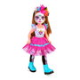 Nancy Poupée Famosa Un Día De Catrina Nac44000 - Look de la tradition mexicaine du Jour des morts, robe turquoise et rose à volants
