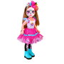 Nancy Poupée Famosa Un Día De Catrina Nac44000 - Look de la tradition mexicaine du Jour des morts, robe turquoise et rose à volants