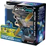 Silverlit ASTROPOD - Station de communication avec décodage Morse, effets sonores et lumineux, figurine et 15+ pièces à construire, 16 cm, piles incluses, pour enfant 6 ans et plus