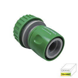 SATURNIA Connecteur tuyau plastique 1/2 en vrac