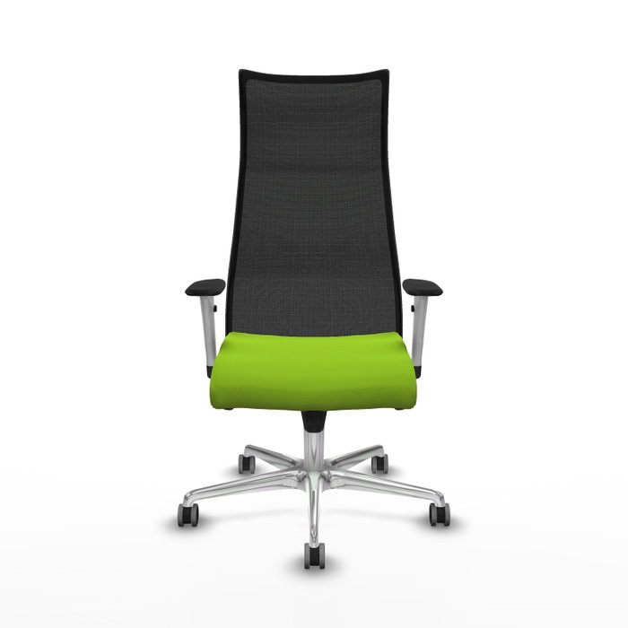 Piqueras y Crespo Chaise de Bureau Albacete Pistache et Noir
