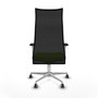 Piqueras y Crespo Chaise de Bureau Albacete Pistache et Noir
