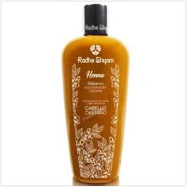 RADHE SHYAM Baume Après-shampooing Henna Couleur Castanho 400ml reconditionné