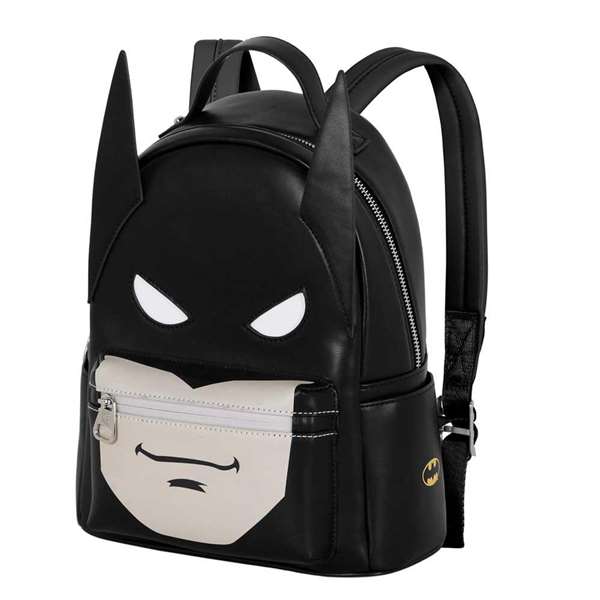 Karactermania Sac à dos Batman Batsignal - Sac à dos urbain pour usage quotidien, dimensions 24,5 x 15 x 29 cm, Noir