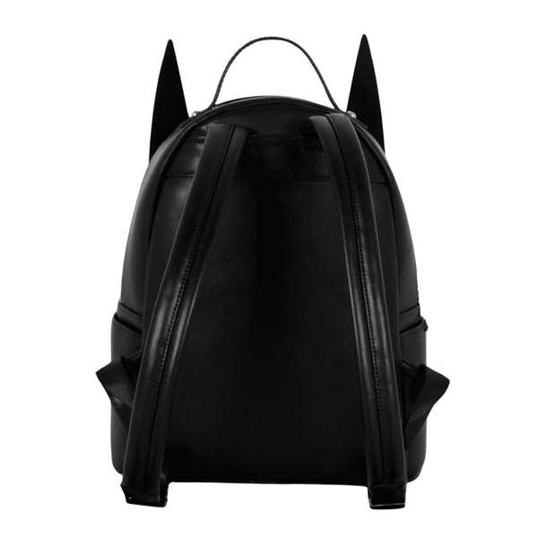 Karactermania Sac à dos Batman Batsignal - Sac à dos urbain pour usage quotidien, dimensions 24,5 x 15 x 29 cm, Noir