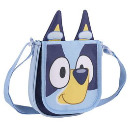 Cerdá Sac à Applications Bluey - Blue - Sac à Dos Enfant avec Applications Ludiques - Recommandé 36 Mois et Plus