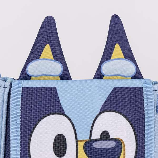Cerdá Sac à Applications Bluey - Blue - Sac à Dos Enfant avec Applications Ludiques - Recommandé 36 Mois et Plus