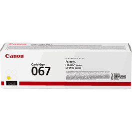 Canon Toner 5099C002, Cartouche de Toner Jaune compatible avec les imprimantes série Cartridge 67