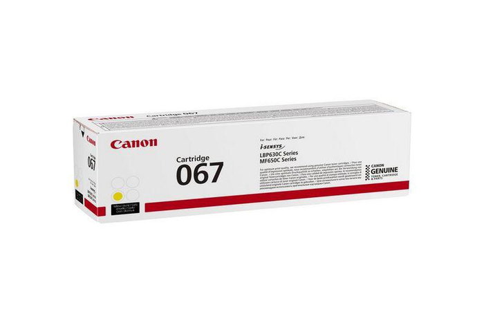 Canon Cartouche de toner 067 Jaune (5099C002) Standard Canon Cartouche de toner 067 Jaune (5099C002) Standard