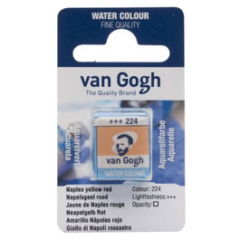 Van Gogh Aquarelle Pastille Jaune Naples Rouge 224