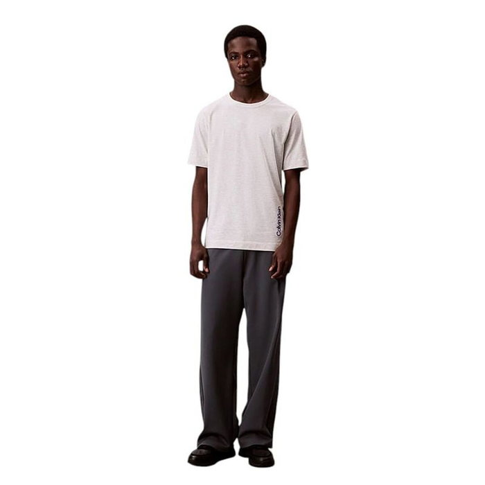 T-shirt à manches courtes homme Calvin Klein Lifestyle Blanc 13-14 Ans
