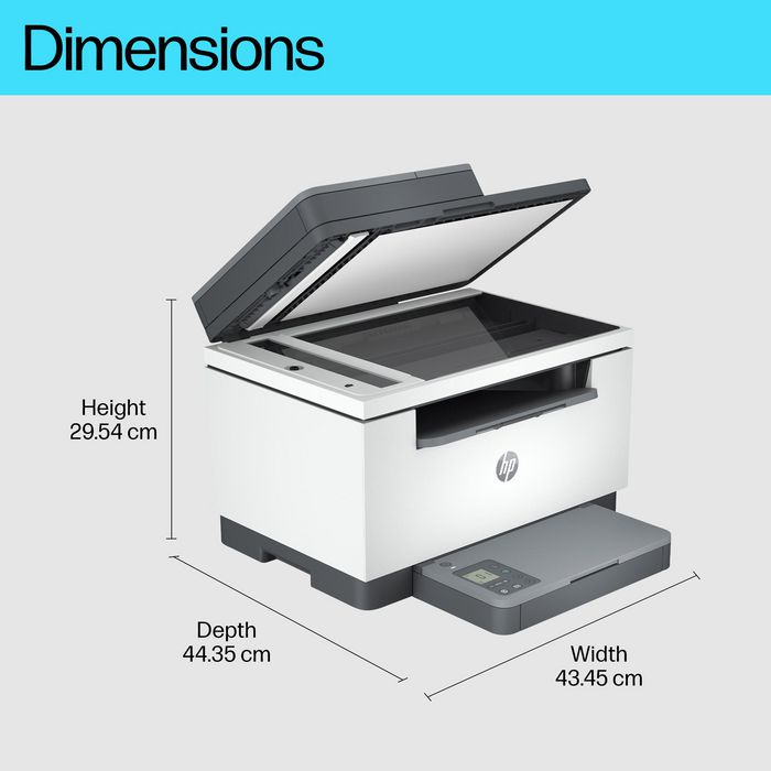 HP Imprimante LaserJet multifonction M234sdw - Laser noir et blanc, recto-verso automatique, WiFi, jusqu'à 29 ppm, impression, copie, numérisation HP Imprimante LaserJet multifonction M234sdw - Laser noir et blanc, recto-verso automatique, WiFi, jusqu'à 29 ppm, impression, copie, numérisation