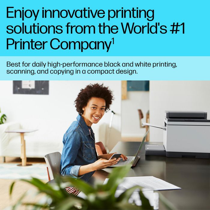 HP Imprimante LaserJet multifonction M234sdw - Laser noir et blanc, recto-verso automatique, WiFi, jusqu'à 29 ppm, impression, copie, numérisation HP Imprimante LaserJet multifonction M234sdw - Laser noir et blanc, recto-verso automatique, WiFi, jusqu'à 29 ppm, impression, copie, numérisation