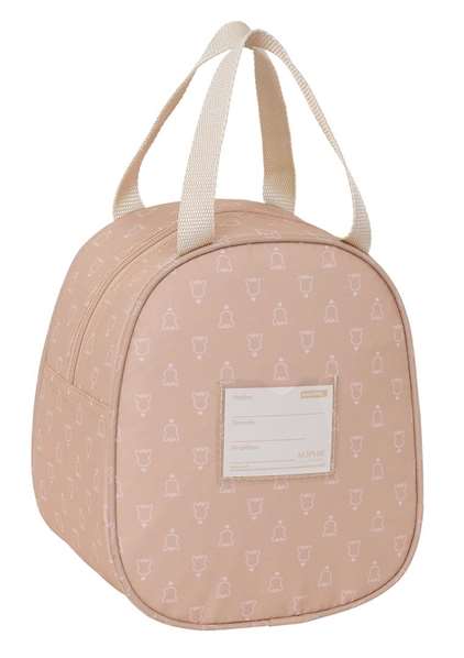 Safta - Sac de rangement et glacière doudou Sophie la Girafe Cookie, 19 x 22 x 14 cm, idéal pour pique-nique et voyage