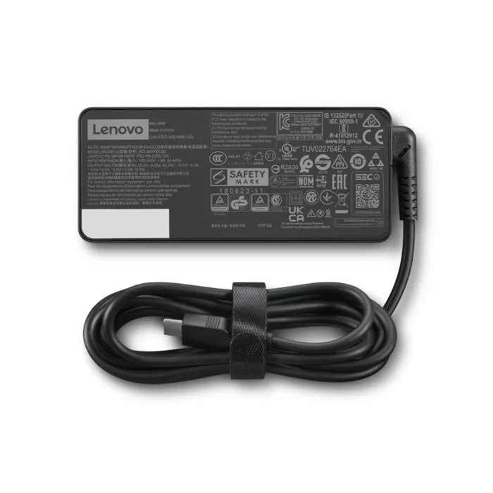 Lenovo Adaptateur secteur 65W USB-C GX20P92529 Noir